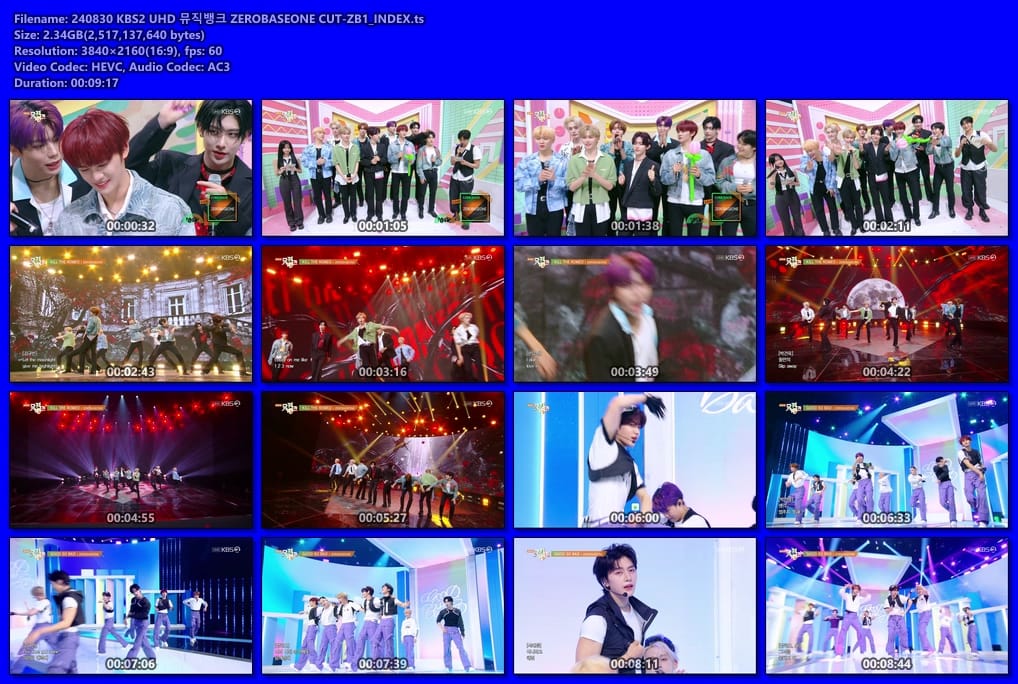 240830 KBS2 UHD 뮤직뱅크 ZEROBASEONE CUT-ZB1_INDEX