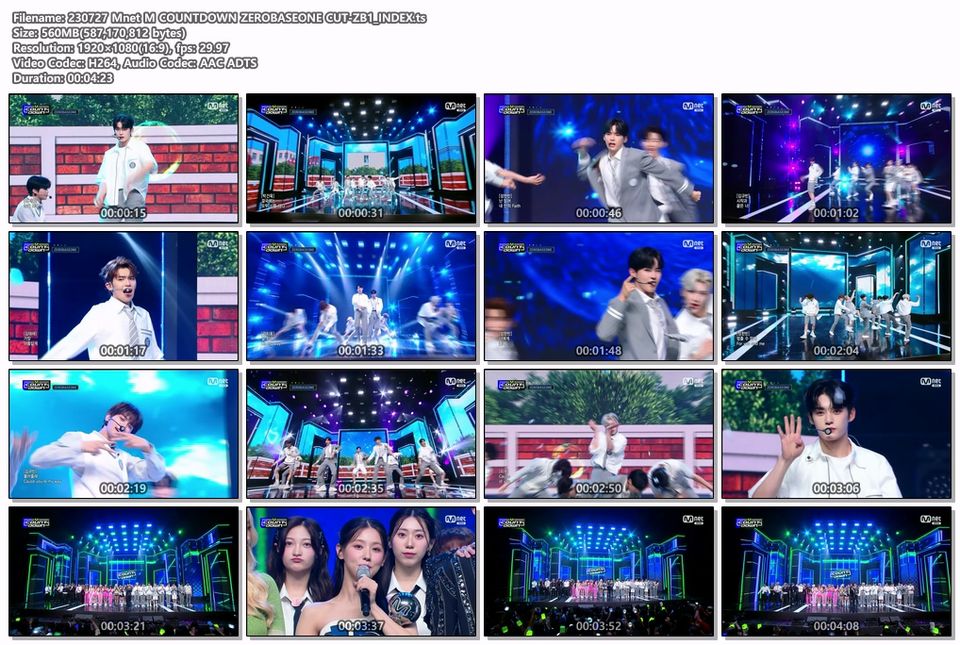 230727 Mnet M COUNTDOWN ZEROBASEONE CUT