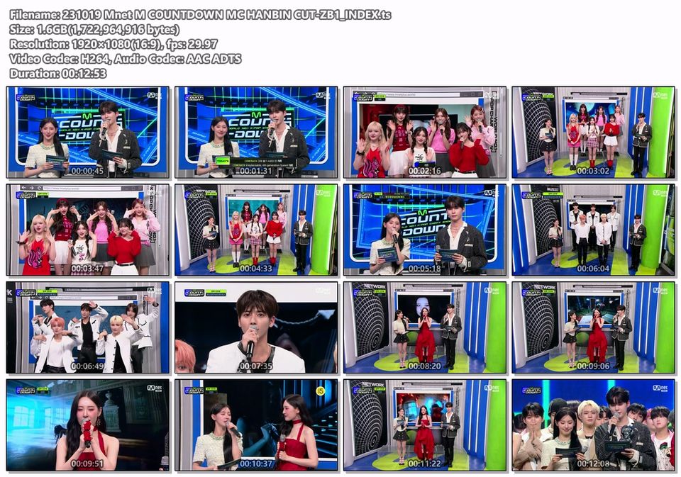 231019 M COUNTDOWN MC HANBIN CUT