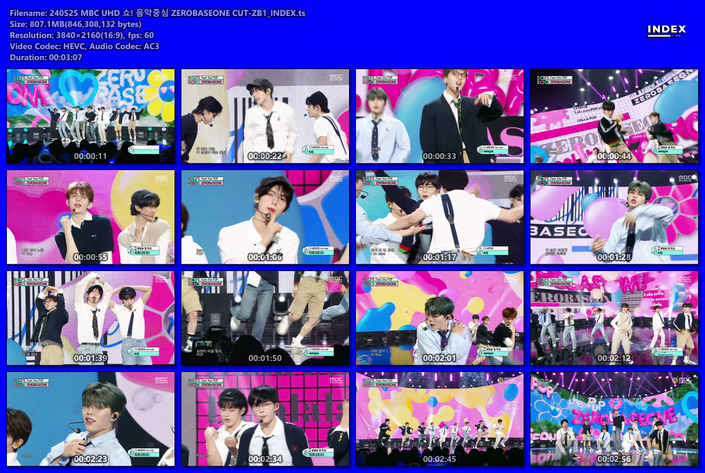 240525 MBC UHD 쇼! 음악중심 ZEROBASEONE CUT