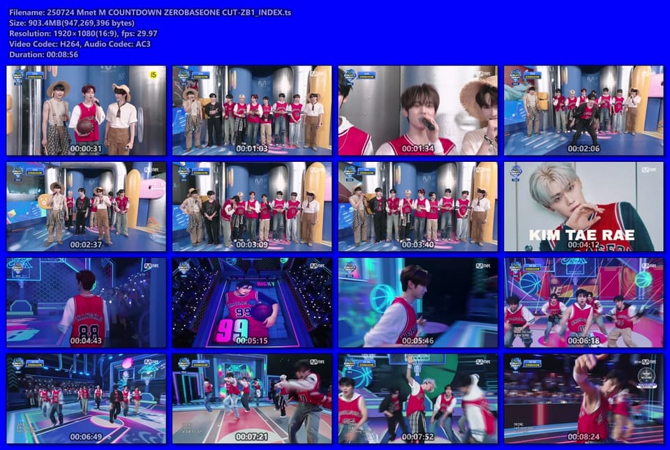 250724 Mnet M COUNTDOWN ZEROBASEONE CUT